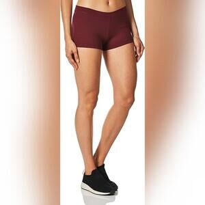 NWT Capezio Women's Team Basic Boy Cut Low Rise Short, Medium